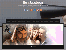Tablet Screenshot of benjacobson.co.uk